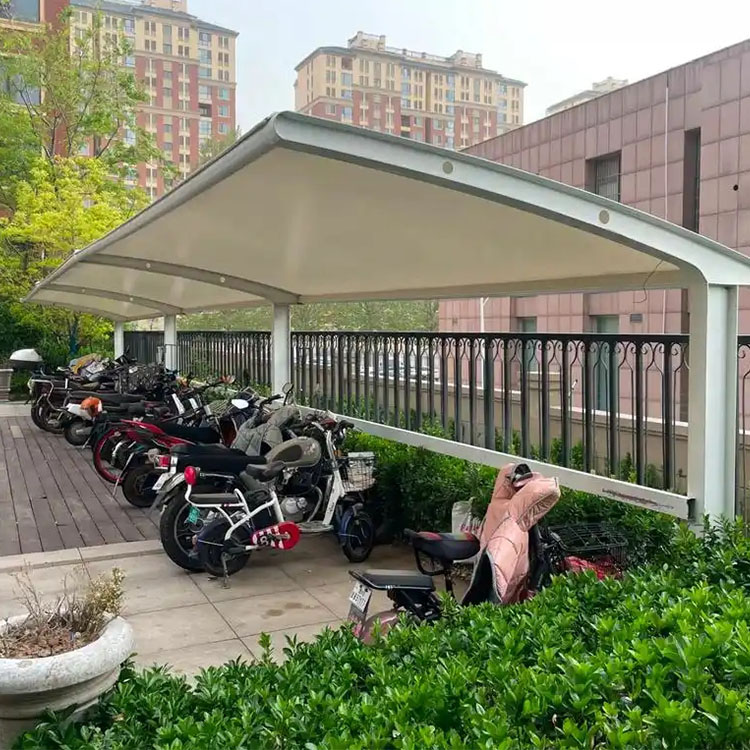 揭西县膜结构电动车棚